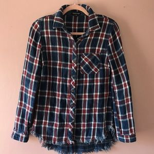 Plaid button up